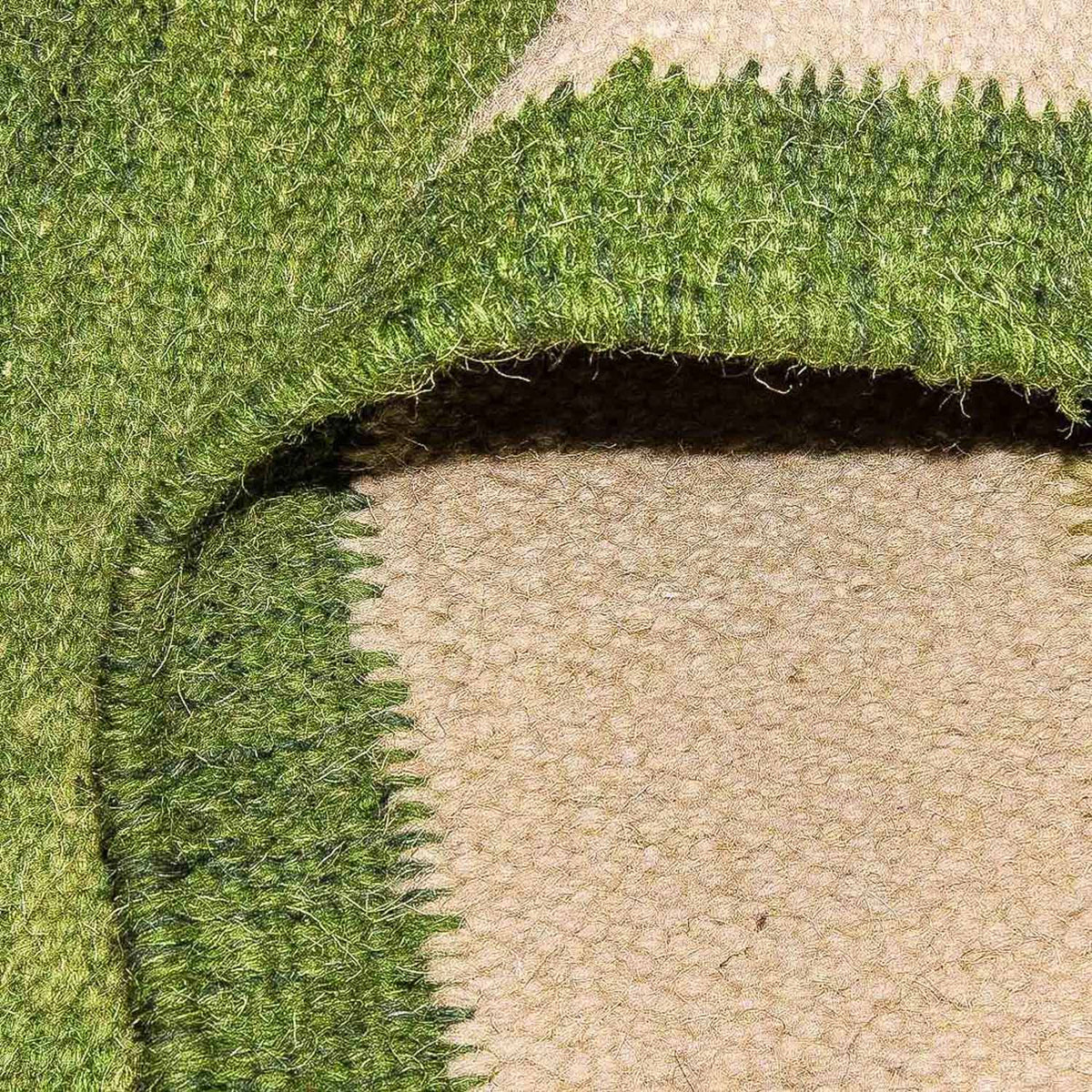 Alfombra de pasillo Alfombra Kelim - Tendencia - 250 x 80 cm - verde