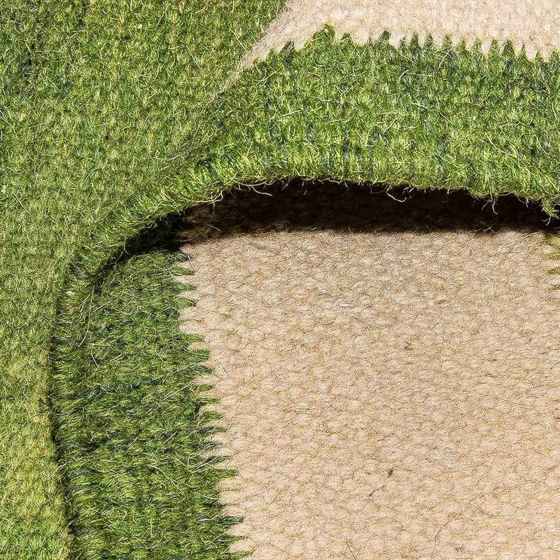 Alfombra de pasillo Alfombra Kelim - Tendencia - 250 x 80 cm - verde