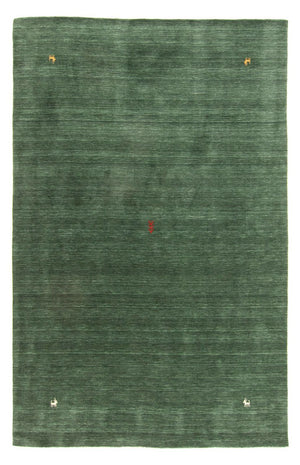 Alfombra Gabbeh - Softy - 160 x 90 cm - verde oscuro