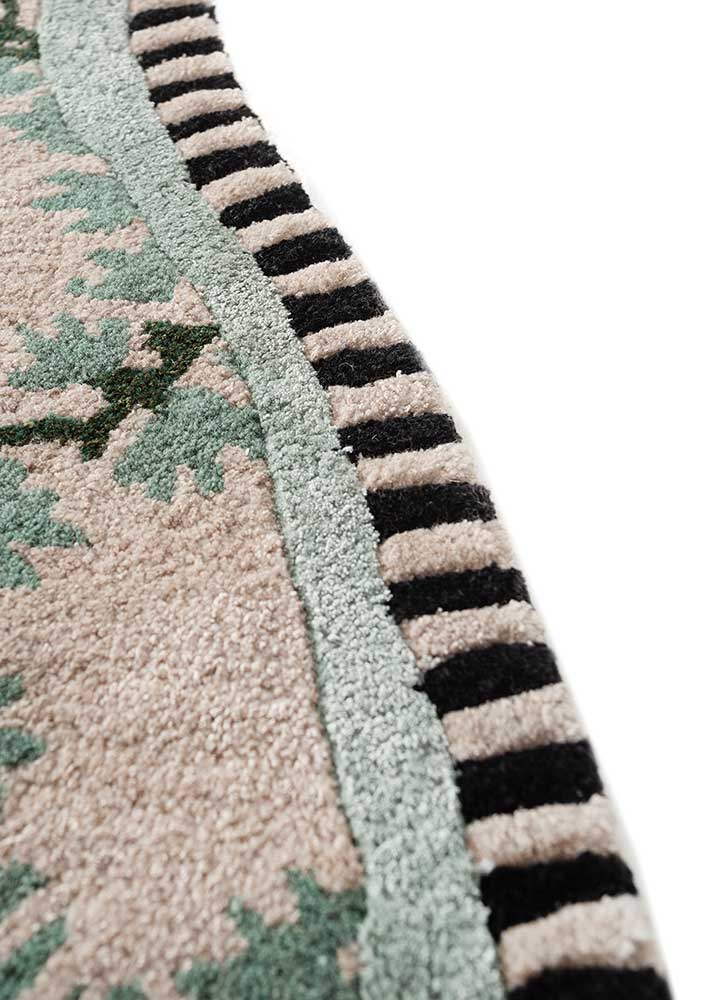 Alfombra para niños forma especial - 143 x 90 cm - verde