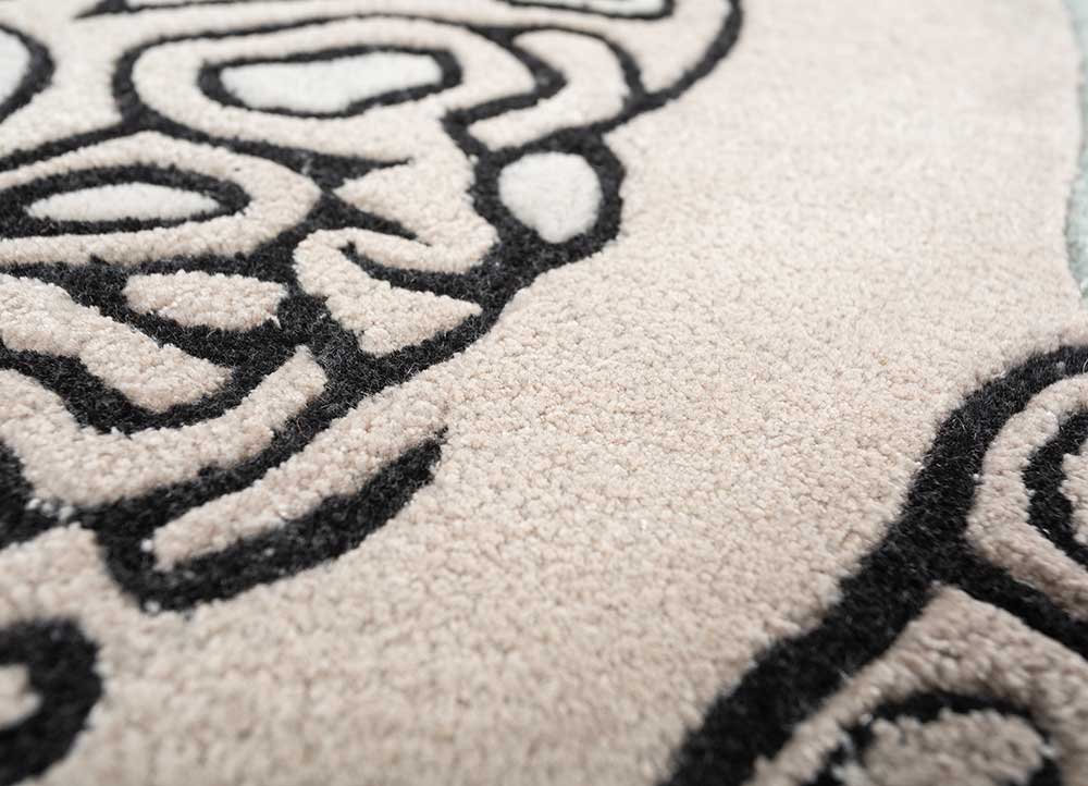 Alfombra para niños forma especial - 197 x 90 cm - crema
