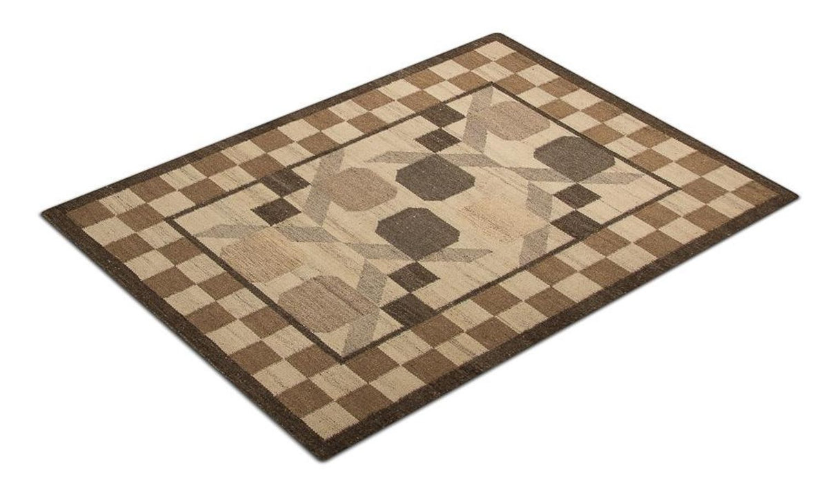 Alfombra Kelim - Tendencia - 200 x 140 cm - natural