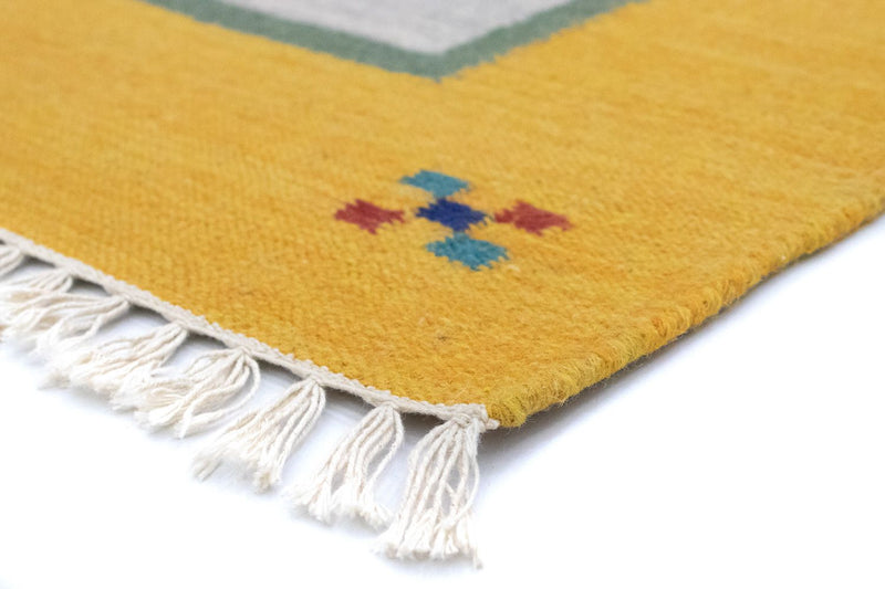 Alfombra Kelim - Tendencia - 180 x 120 cm - beige