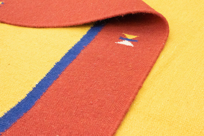 Alfombra Kelim - Tendencia - 300 x 200 cm - amarillo