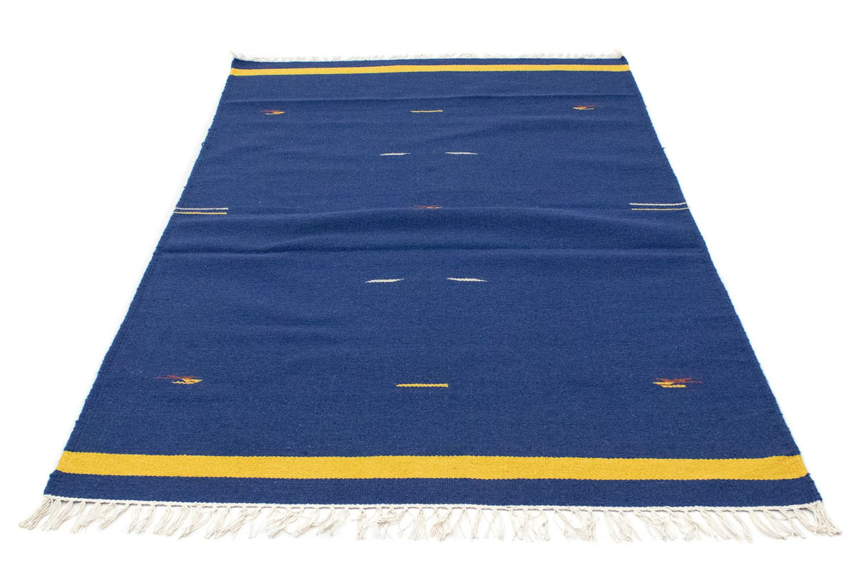 Alfombra Kelim - Tendencia - 180 x 120 cm - azul