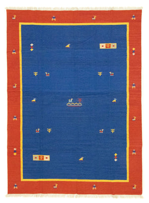 Alfombra Kelim - Tendencia - 300 x 200 cm - azul