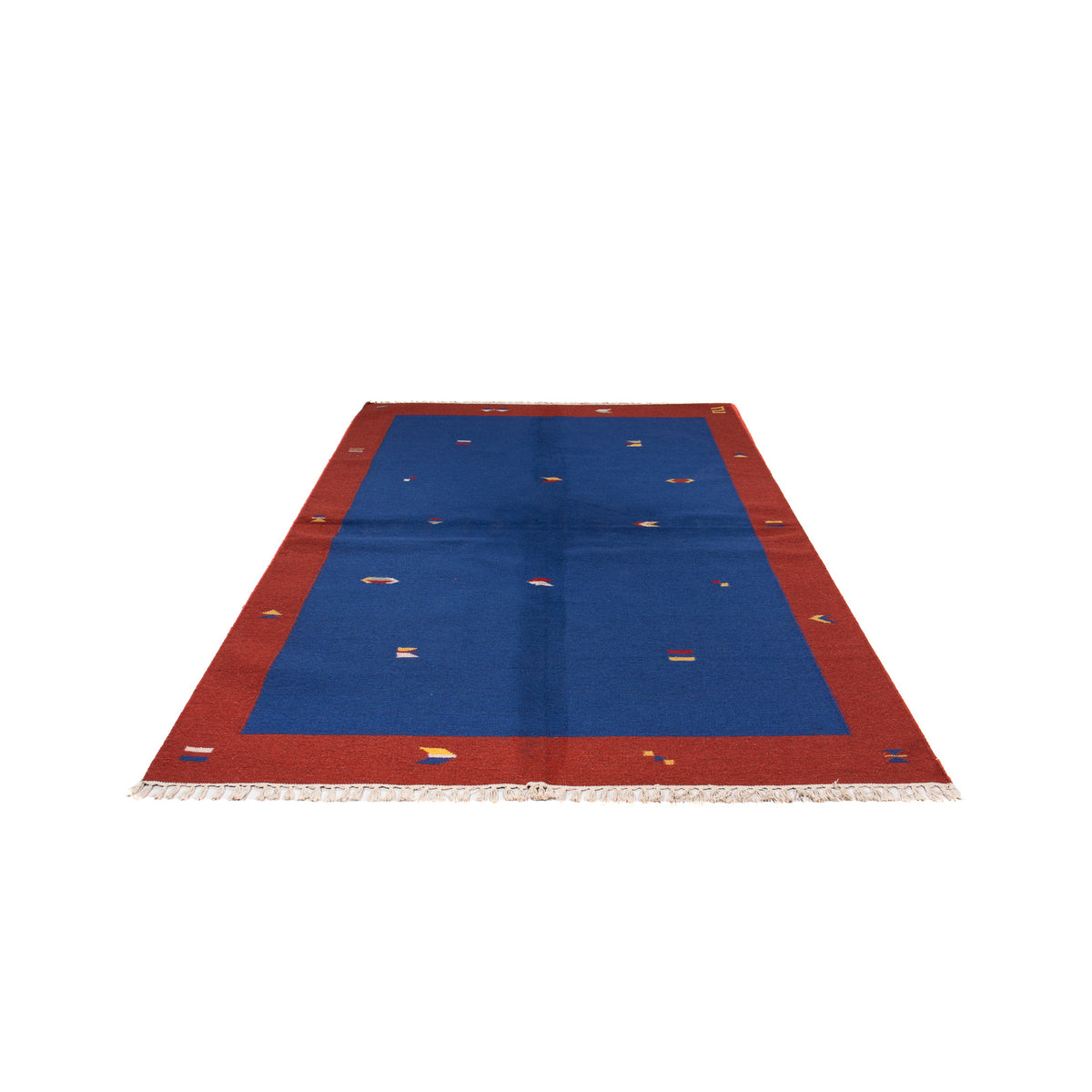 Alfombra Kelim - Tendencia - 240 x 170 cm - azul oscuro