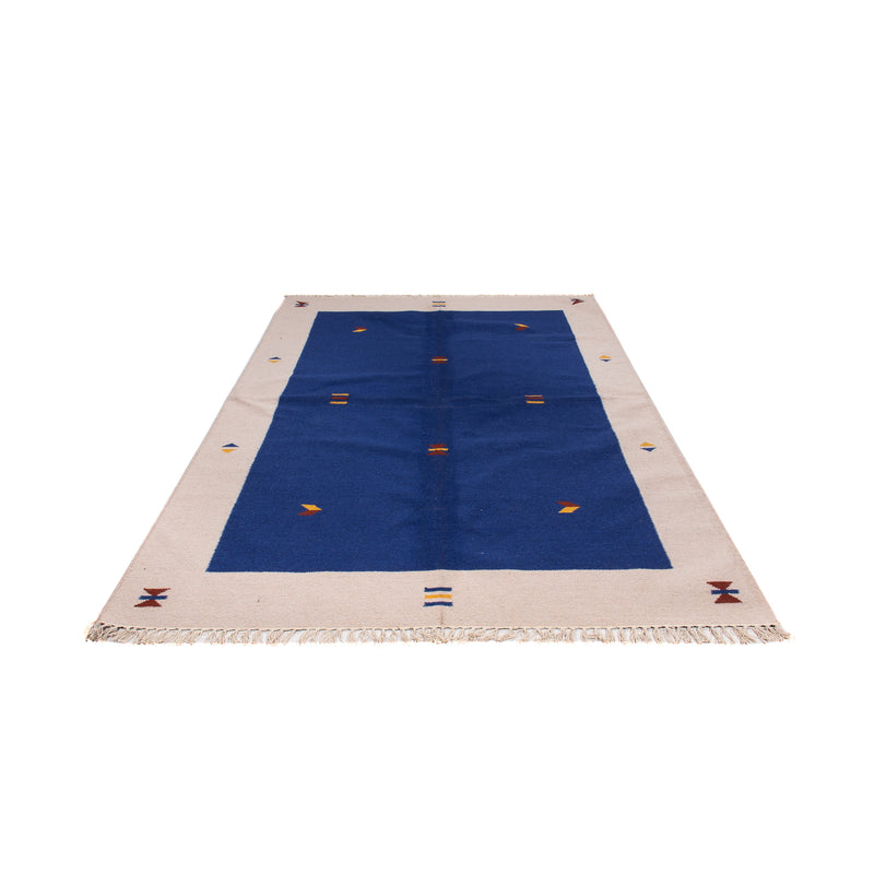 Alfombra Kelim - Tendencia - 240 x 170 cm - azul oscuro