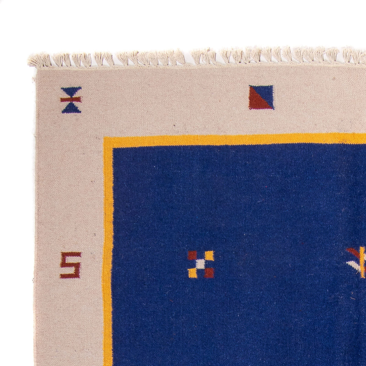 Alfombra Kelim - Tendencia - 240 x 170 cm - azul oscuro