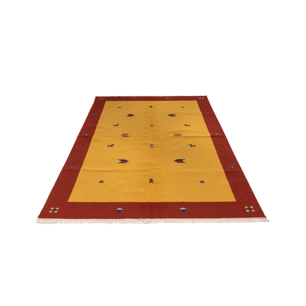 Alfombra Kelim - Tendencia - 240 x 170 cm - oro