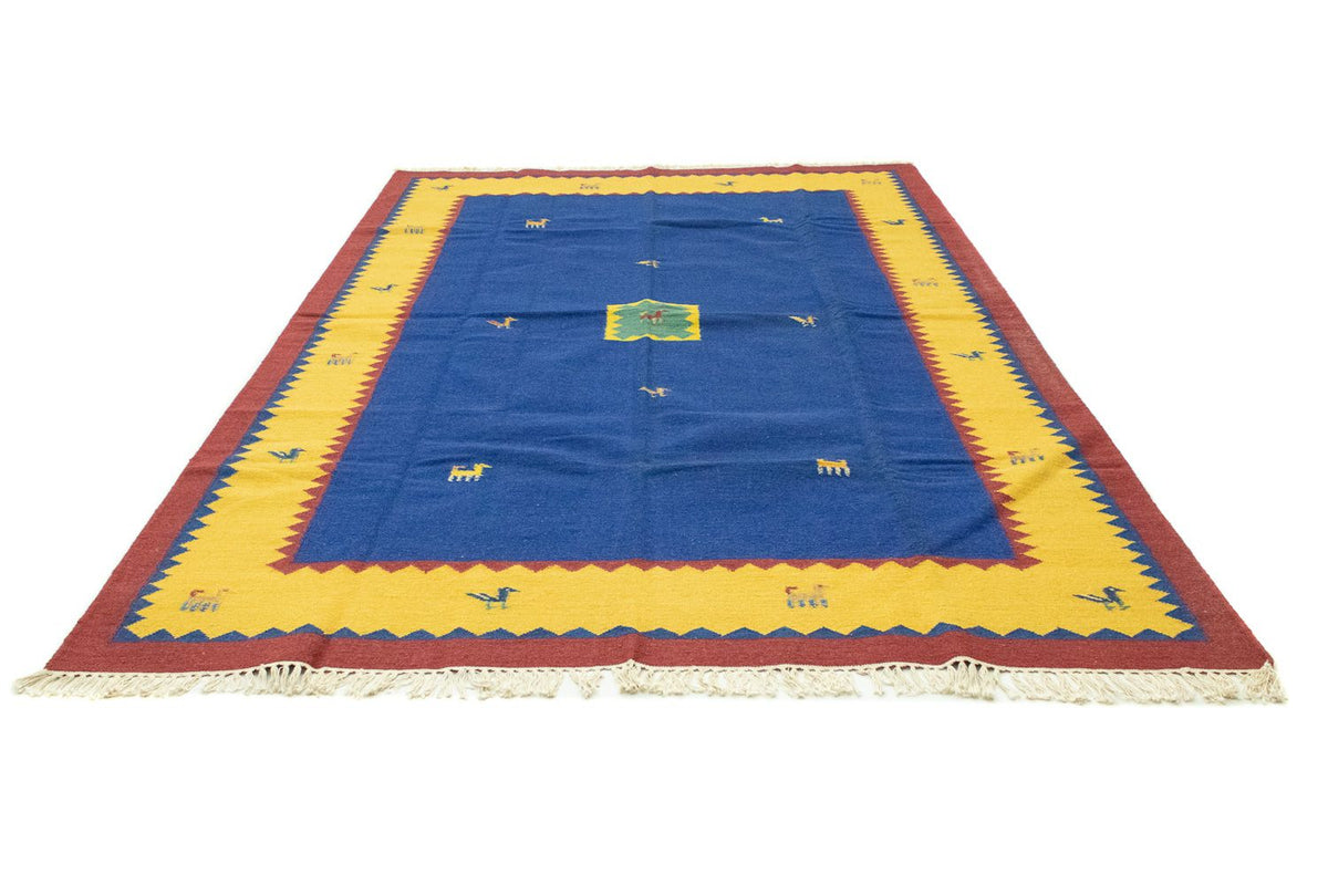 Alfombra Kelim - Tendencia - 300 x 200 cm - azul