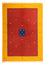Alfombra Kelim - Tendencia - 240 x 170 cm - rojo oscuro