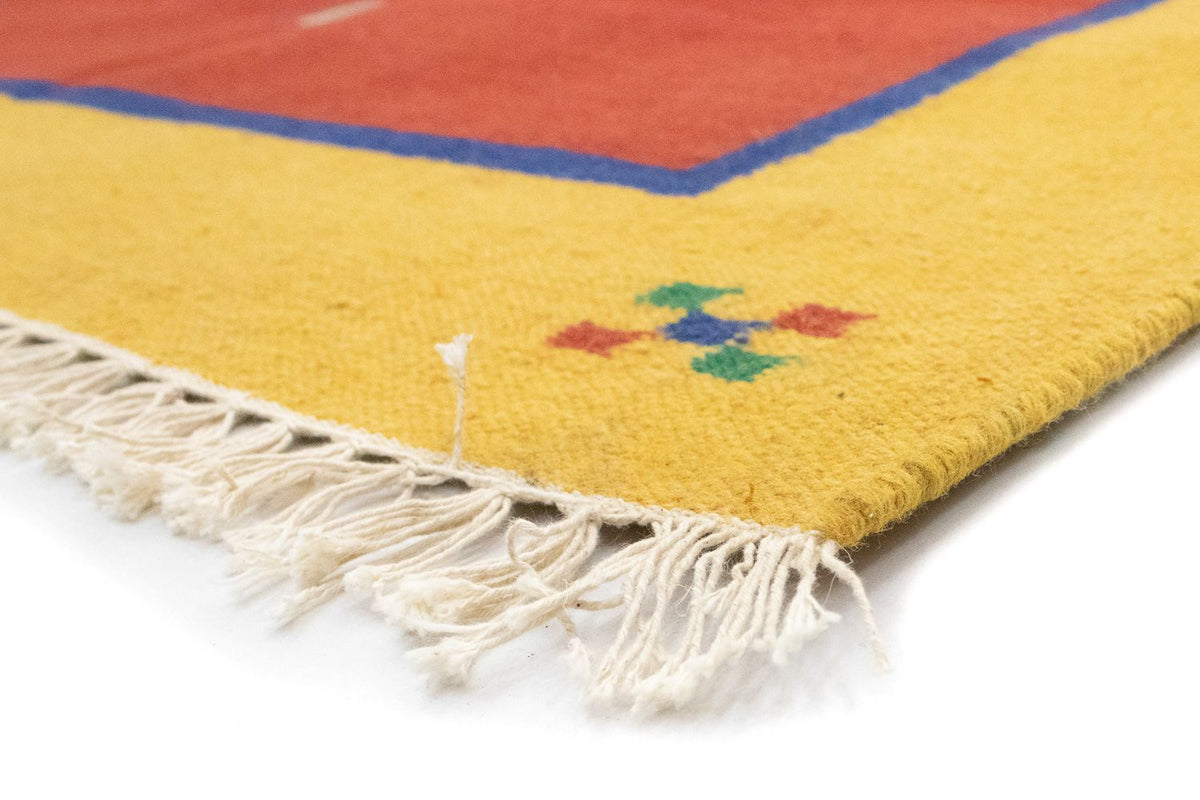 Alfombra Kelim - Tendencia - 200 x 140 cm - rojo