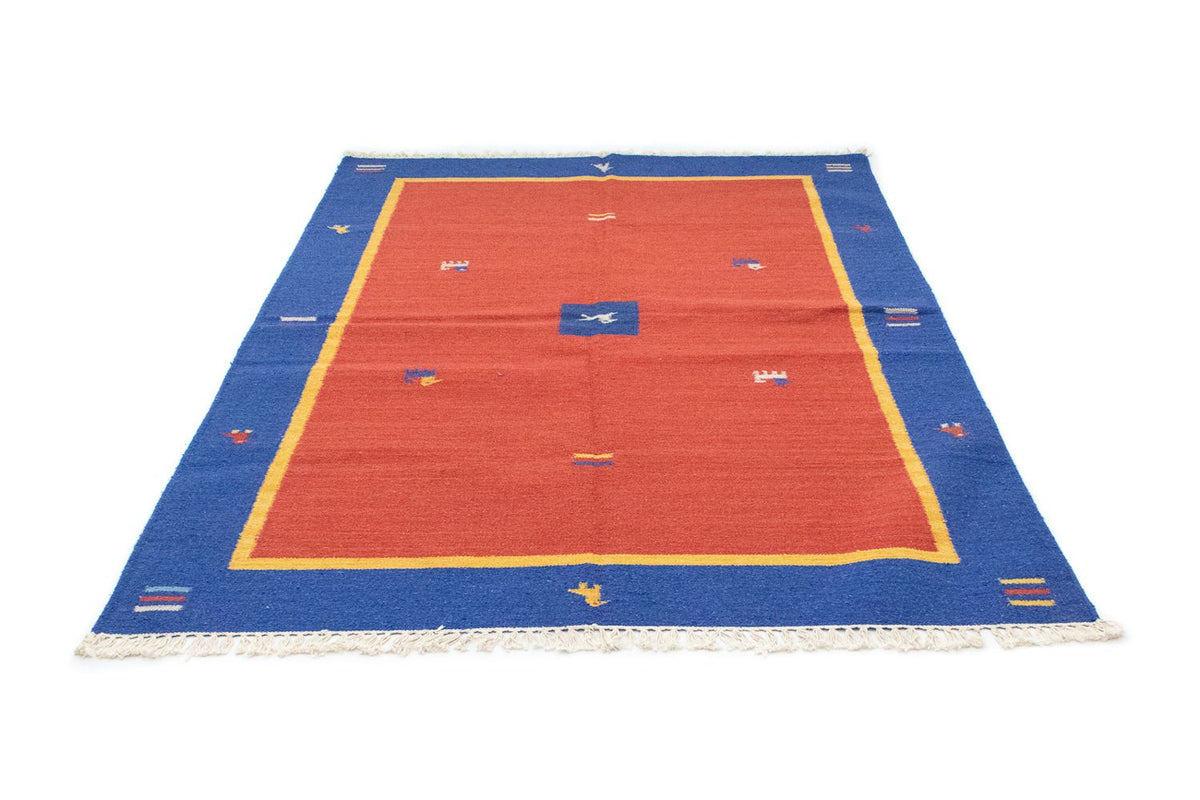 Alfombra Kelim - Tendencia - 200 x 140 cm - naranja