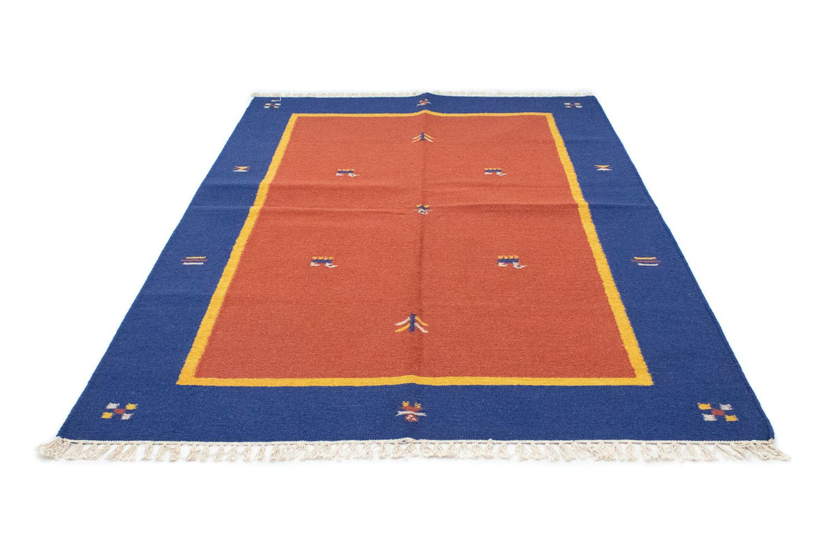 Alfombra Kelim - Tendencia - 200 x 140 cm - rojo