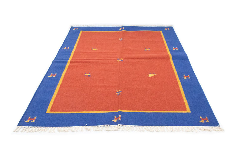 Alfombra Kelim - Tendencia - 200 x 140 cm - rojo