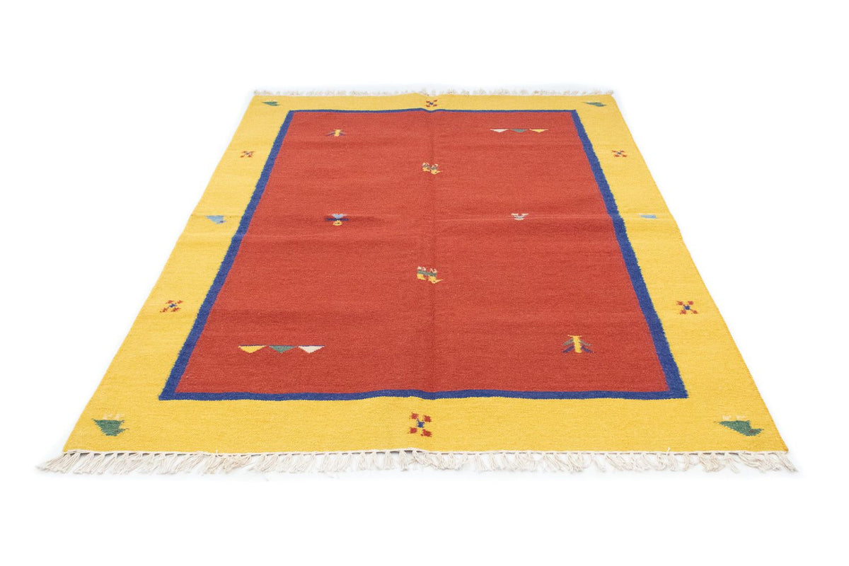 Alfombra Kelim - Tendencia - 200 x 140 cm - rojo