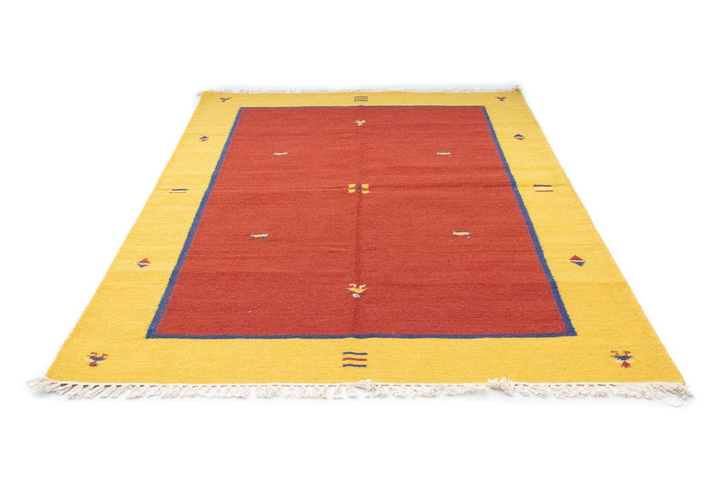 Alfombra Kelim - Tendencia - 200 x 140 cm - naranja