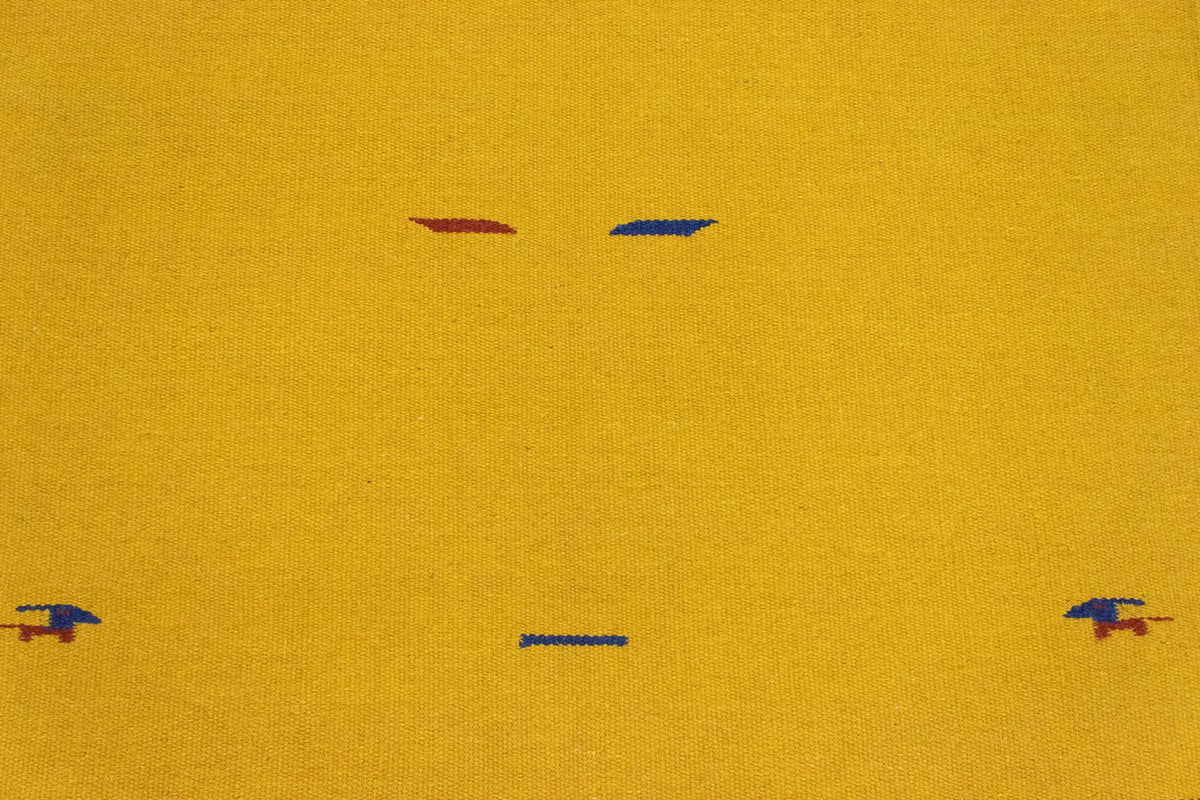 Alfombra Kelim - Tendencia - 180 x 120 cm - amarillo