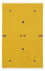 Alfombra Kelim - Tendencia - 180 x 120 cm - amarillo