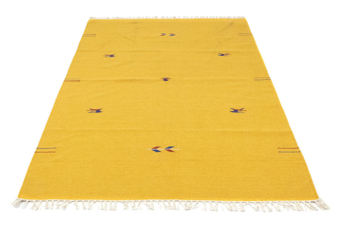 Alfombra Kelim - Tendencia - 180 x 120 cm - amarillo
