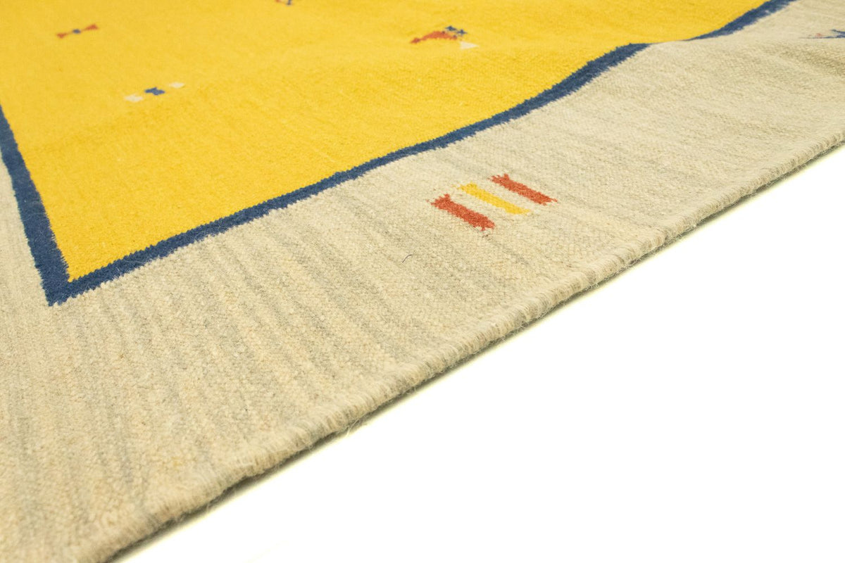 Alfombra Kelim - Tendencia - 300 x 200 cm - amarillo