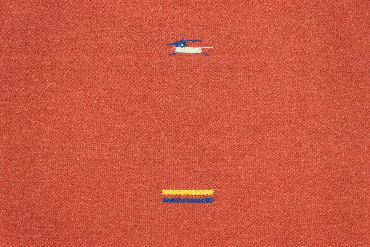 Alfombra Kelim - Tendencia - 180 x 120 cm - rojo