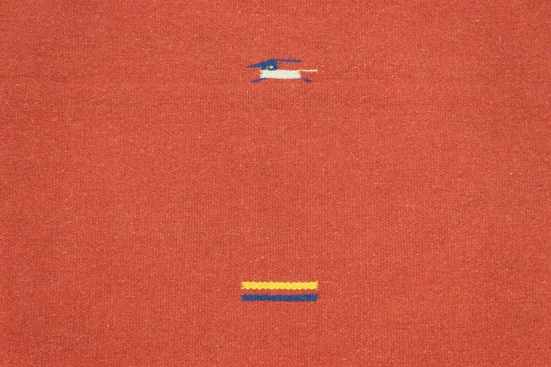 Alfombra Kelim - Tendencia - 180 x 120 cm - rojo