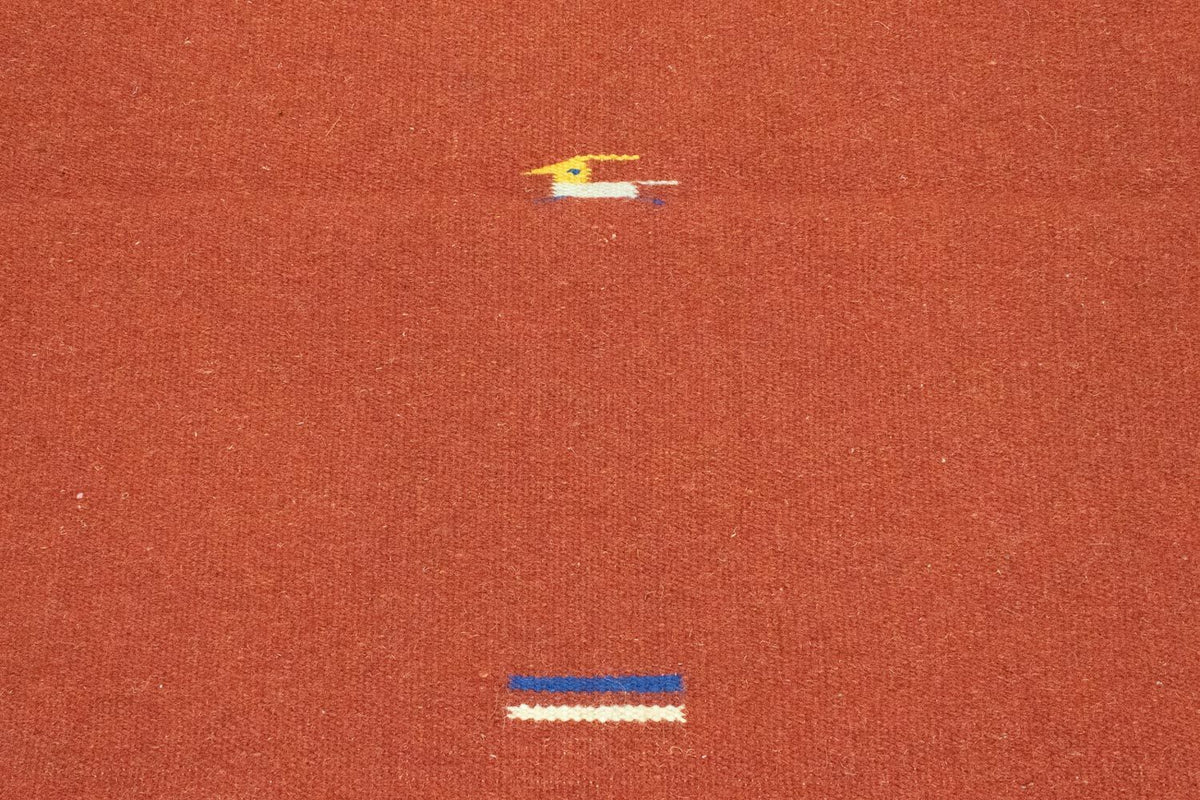 Alfombra Kelim - Tendencia - 180 x 120 cm - rojo