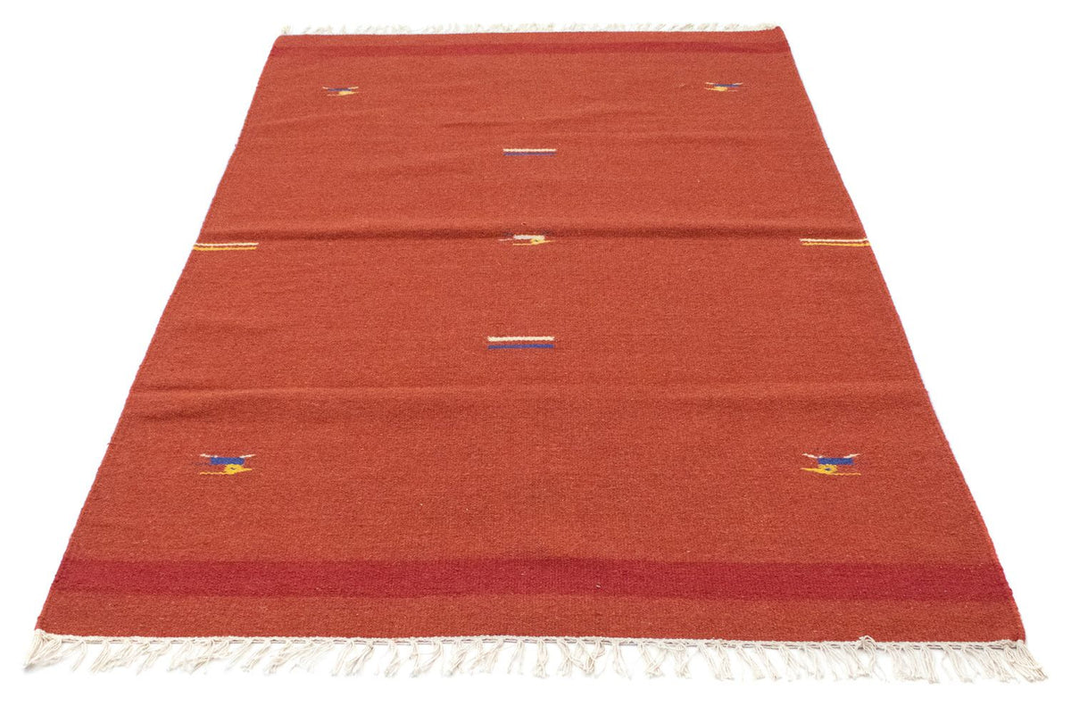 Alfombra Kelim - Tendencia - 180 x 120 cm - rojo