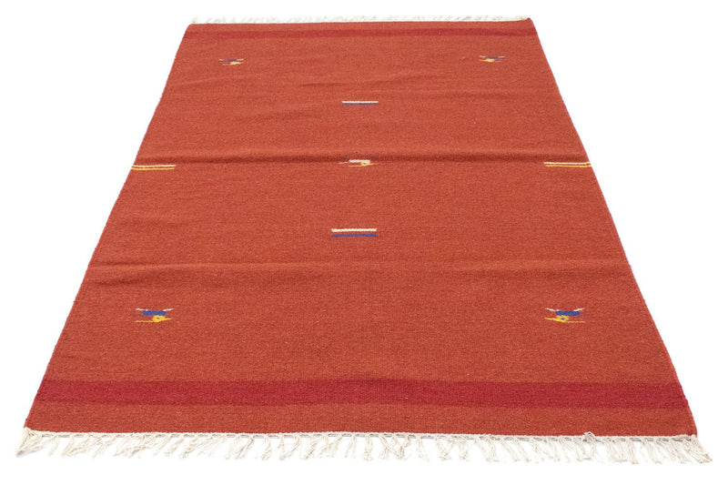 Alfombra Kelim - Tendencia - 180 x 120 cm - rojo