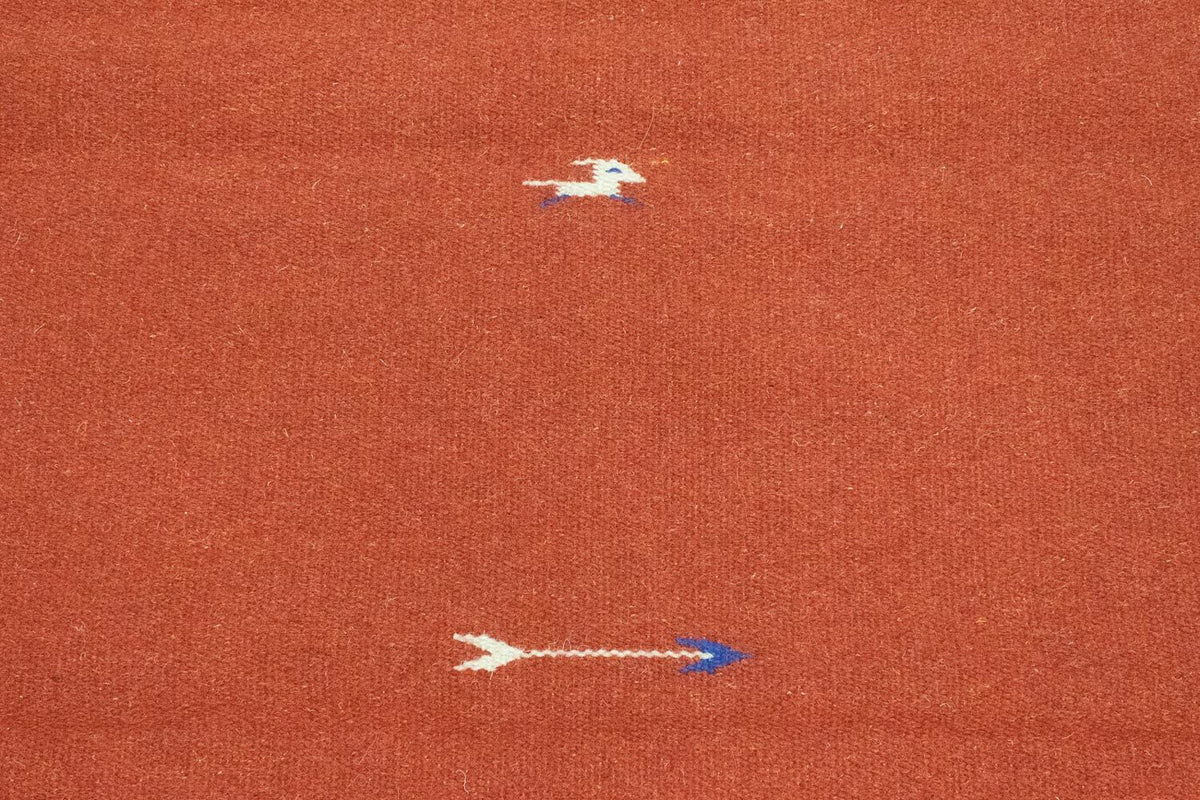 Alfombra Kelim - Tendencia - 180 x 120 cm - rojo