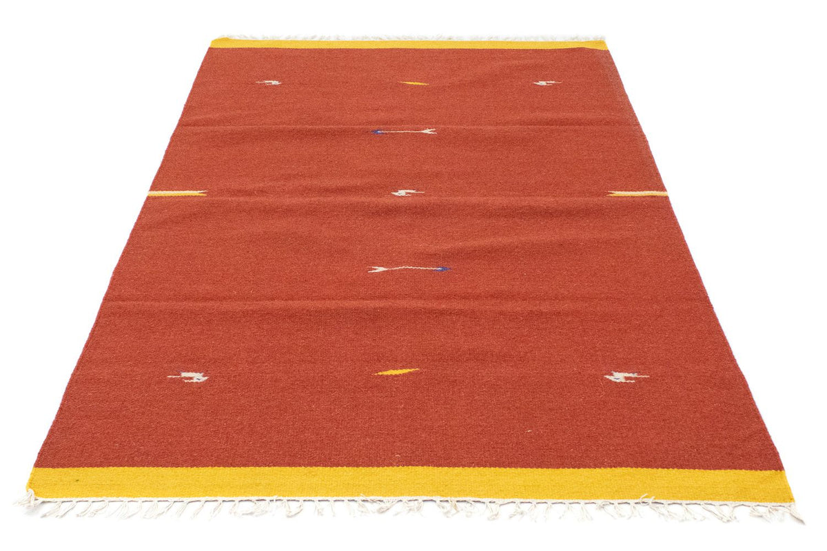Alfombra Kelim - Tendencia - 180 x 120 cm - rojo