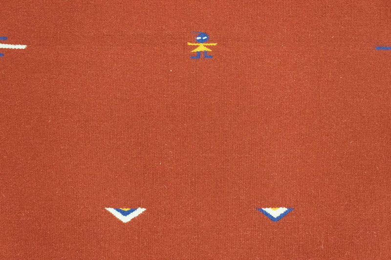 Alfombra Kelim - Tendencia - 180 x 120 cm - rojo