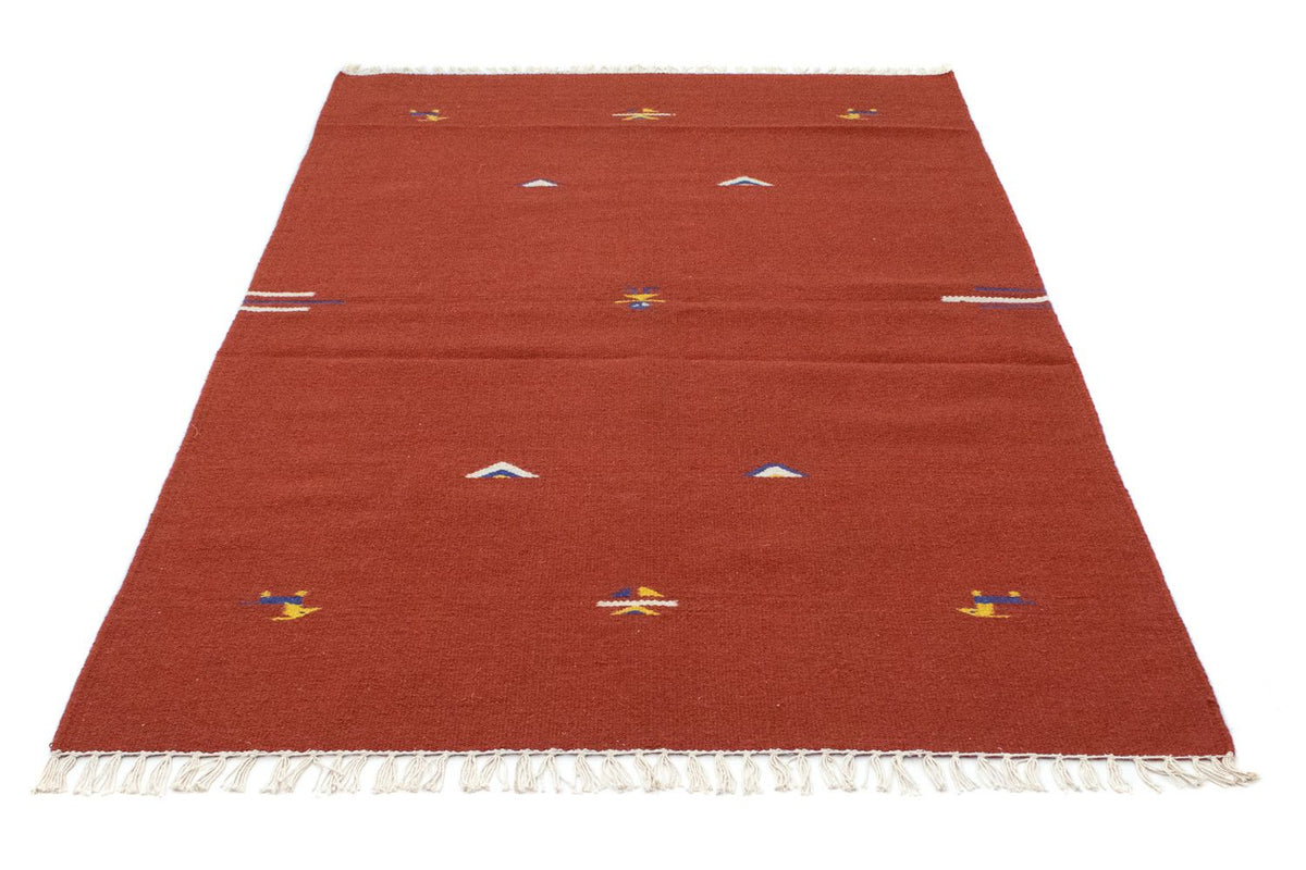Alfombra Kelim - Tendencia - 180 x 120 cm - rojo