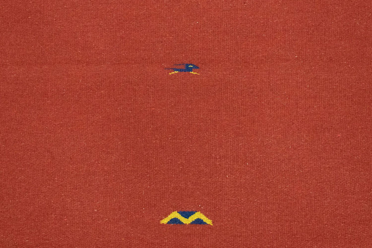 Alfombra Kelim - Tendencia - 180 x 120 cm - rojo