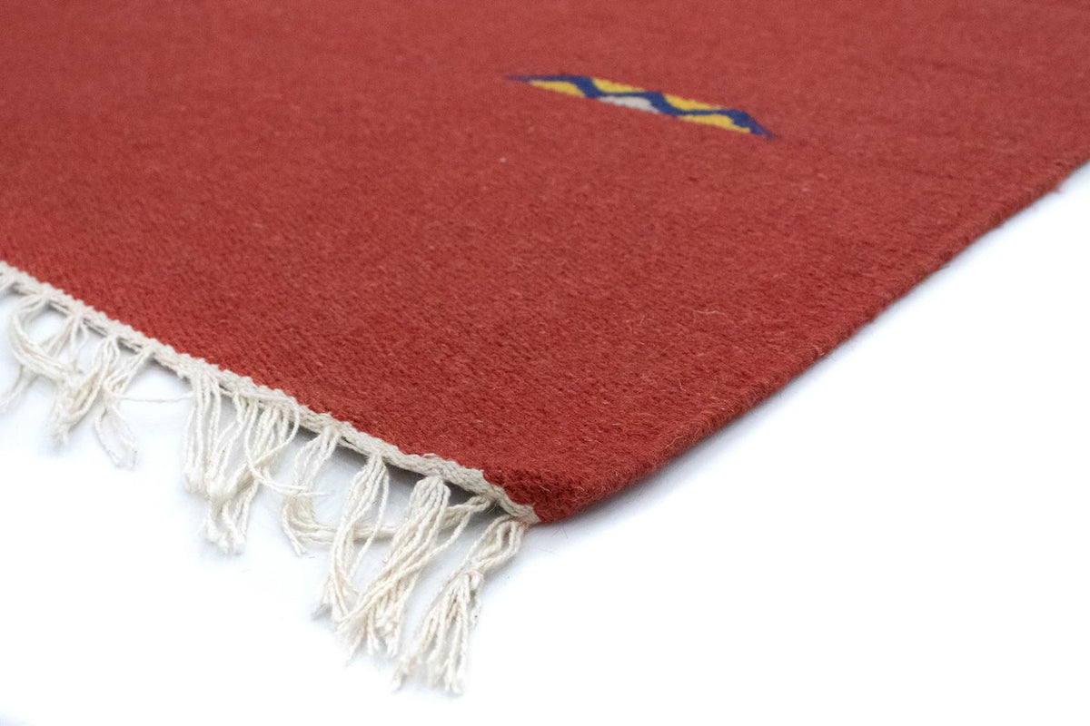 Alfombra Kelim - Tendencia - 180 x 120 cm - rojo