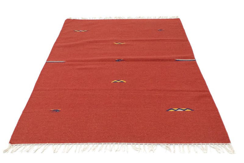 Alfombra Kelim - Tendencia - 180 x 120 cm - rojo