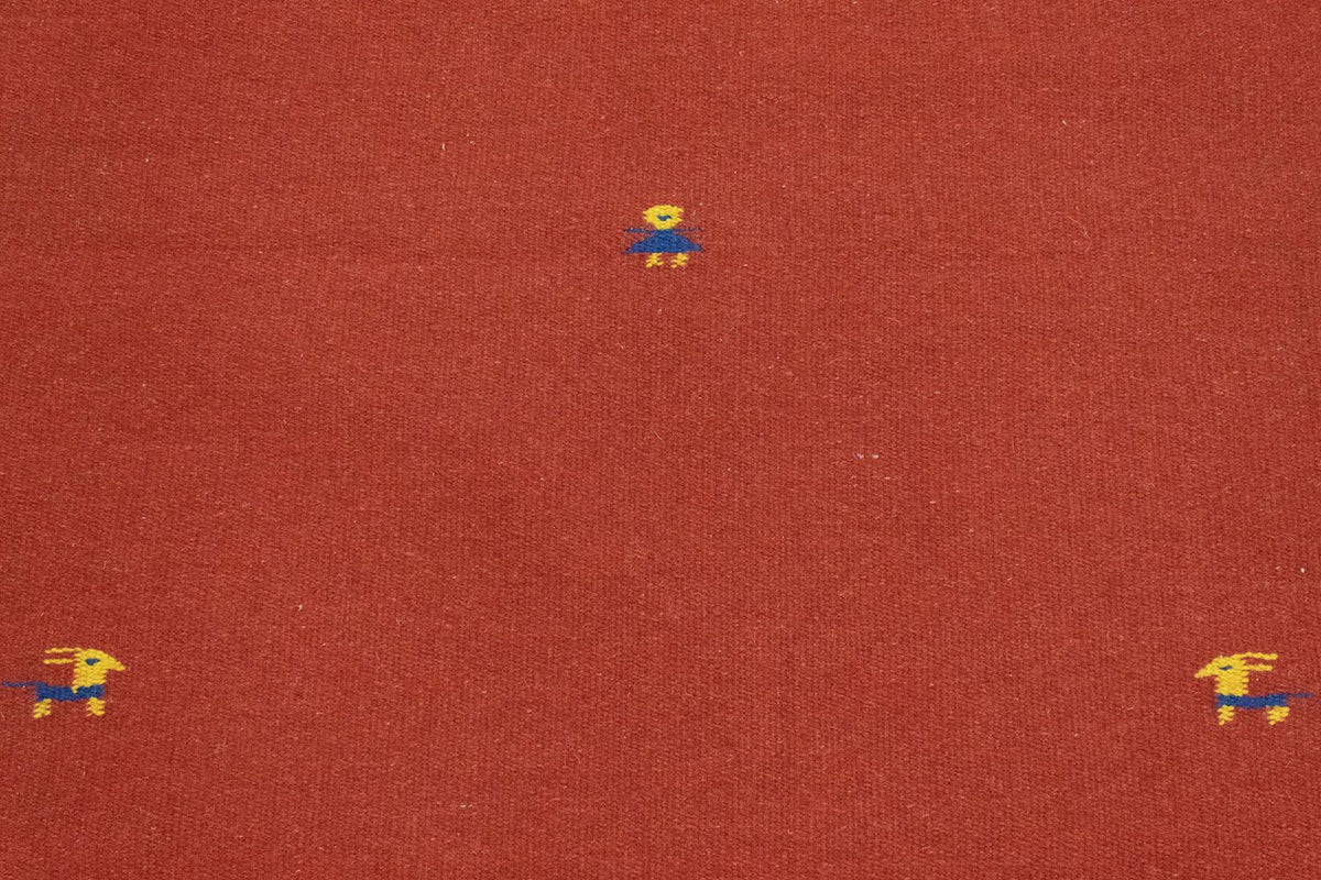 Alfombra Kelim - Tendencia - 180 x 120 cm - rojo