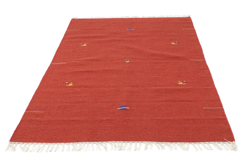 Alfombra Kelim - Tendencia - 180 x 120 cm - rojo