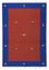 Alfombra Kelim - Tendencia - 180 x 120 cm - rojo