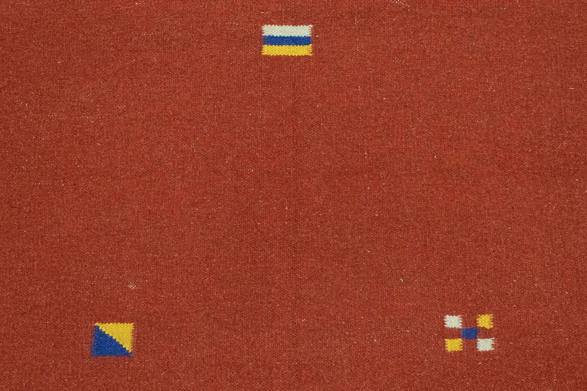 Alfombra Kelim - Tendencia - 180 x 120 cm - rojo