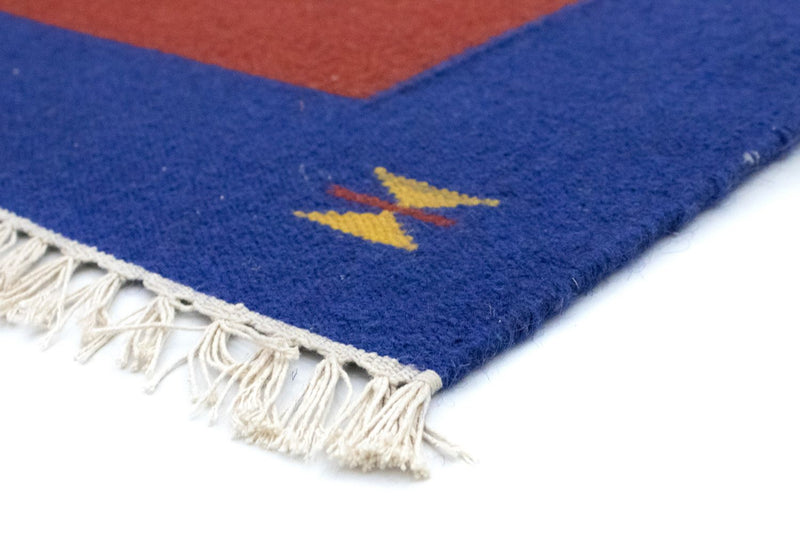 Alfombra Kelim - Tendencia - 180 x 120 cm - rojo