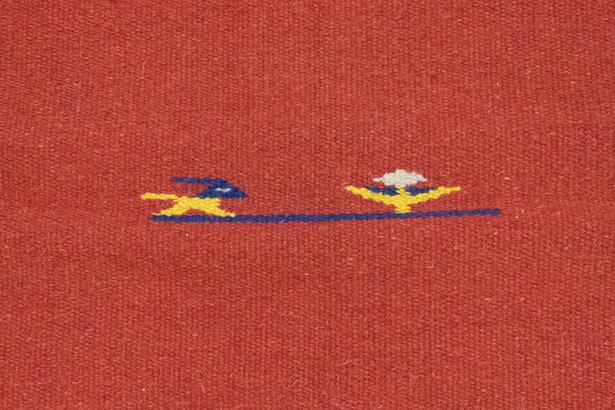 Alfombra Kelim - Tendencia - 180 x 120 cm - rojo