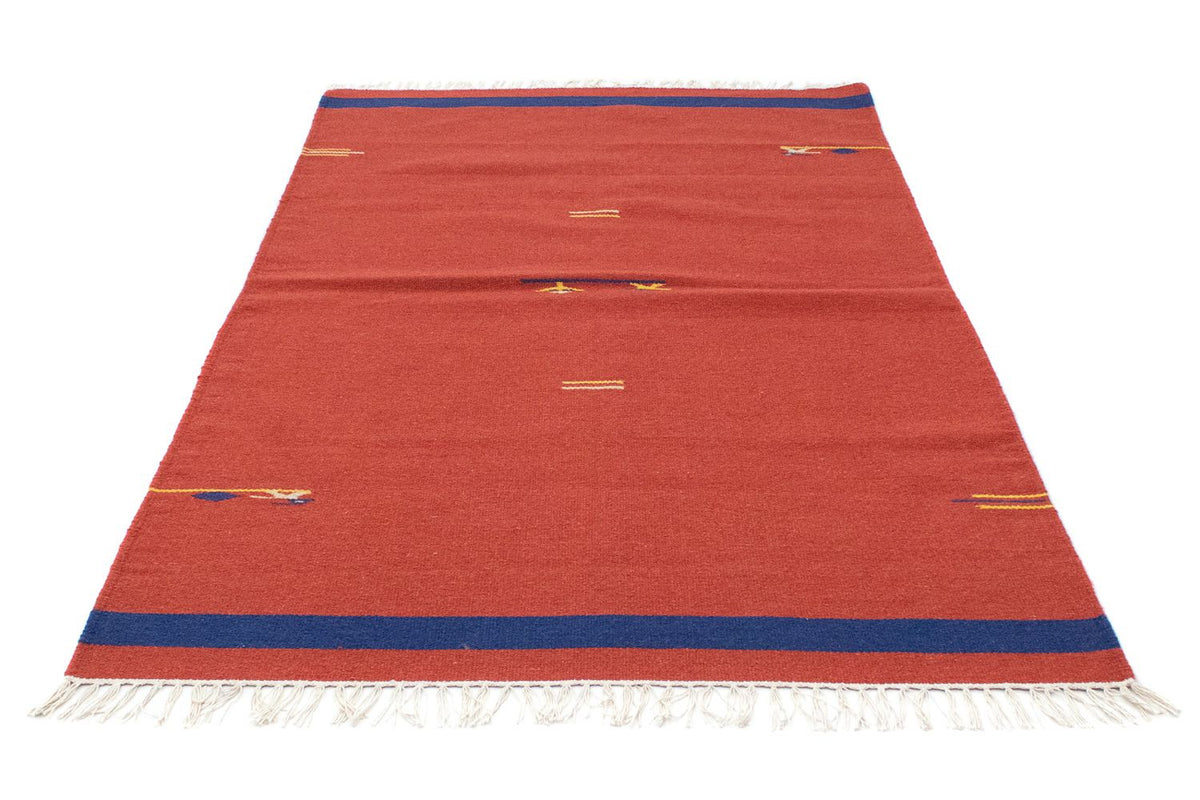 Alfombra Kelim - Tendencia - 180 x 120 cm - rojo