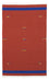 Alfombra Kelim - Tendencia - 180 x 120 cm - rojo