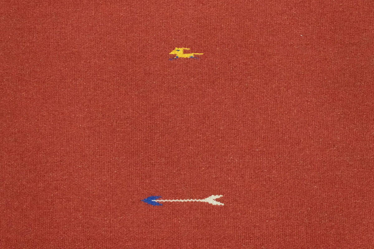 Alfombra Kelim - Tendencia - 180 x 120 cm - rojo