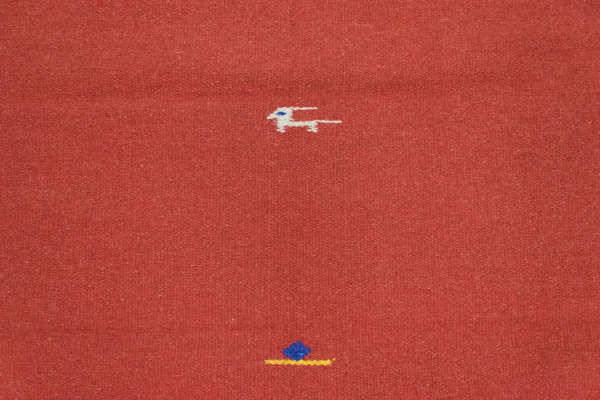 Alfombra Kelim - Tendencia - 180 x 120 cm - rojo