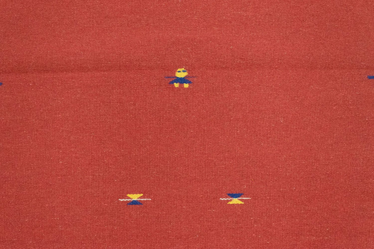 Alfombra Kelim - Tendencia - 180 x 120 cm - rojo