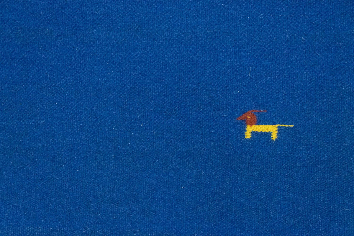 Alfombra Kelim - Tendencia - 180 x 120 cm - azul
